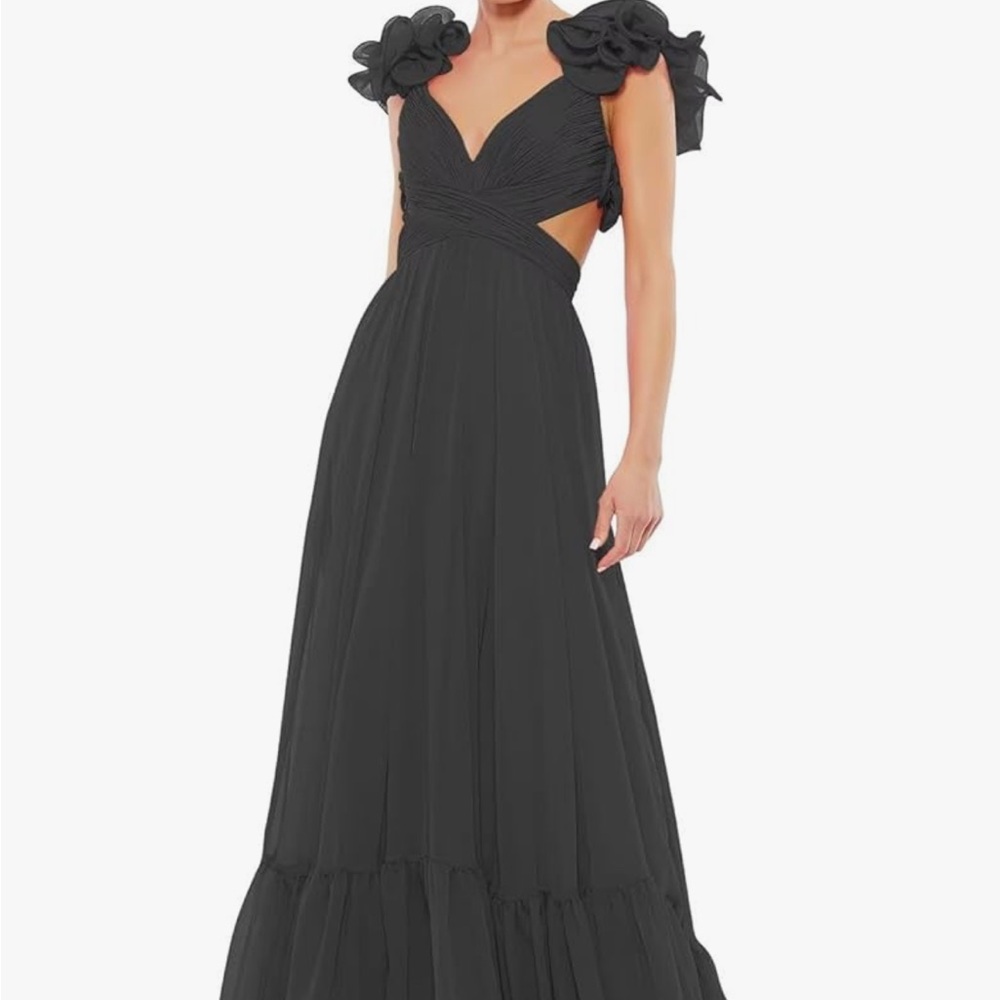 Elegant Black Evening Gown